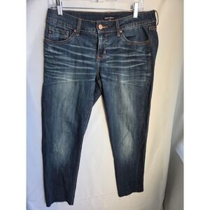 Dear John Jeans Men  Blue Dark Wash Slim Mid Rise Straight